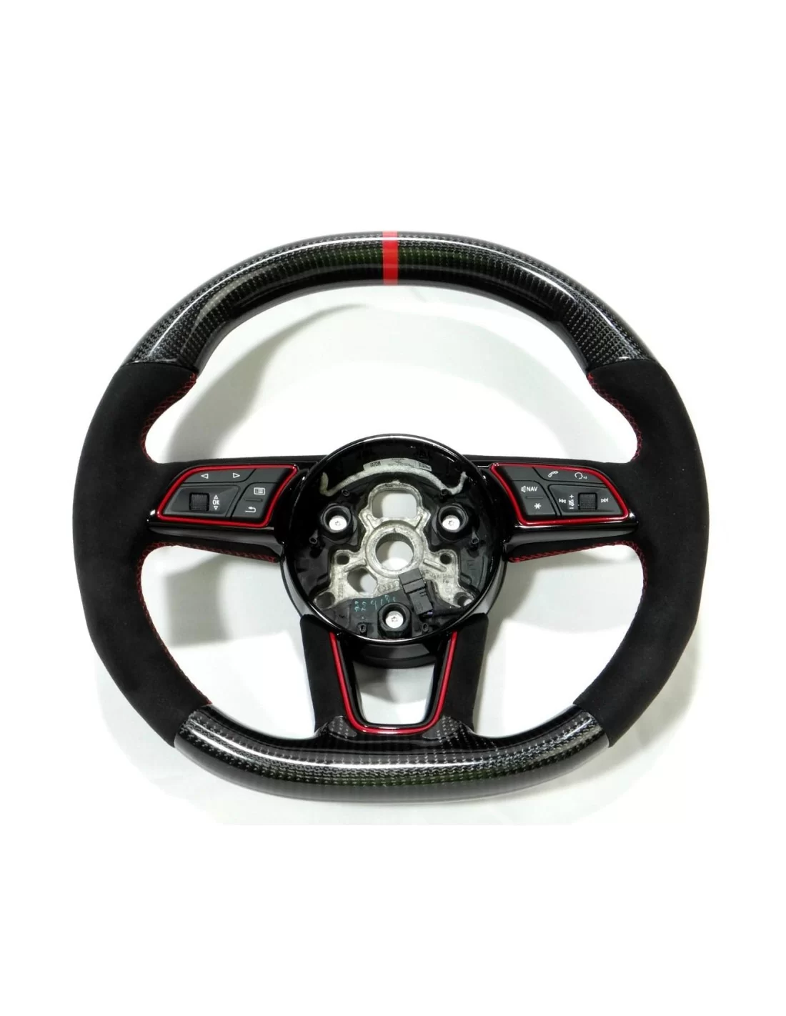  - Steering Wheels - Audi RS4 RS5 RS3 S3 S4 S5 A5 A4 Stuur Carbon Alcantara - 1 - Audi RS4 RS5 RS3 S3 S4 S5 A5 A4 Stuur Carbon A