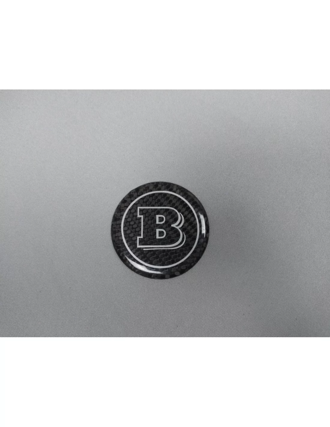  - Steering Wheels - Mercedes-Benz Stuur Carbon Cap Badge - 22 - Upgrade uw Mercedes-Benz met een gestroomlijnde carbon stuurwie