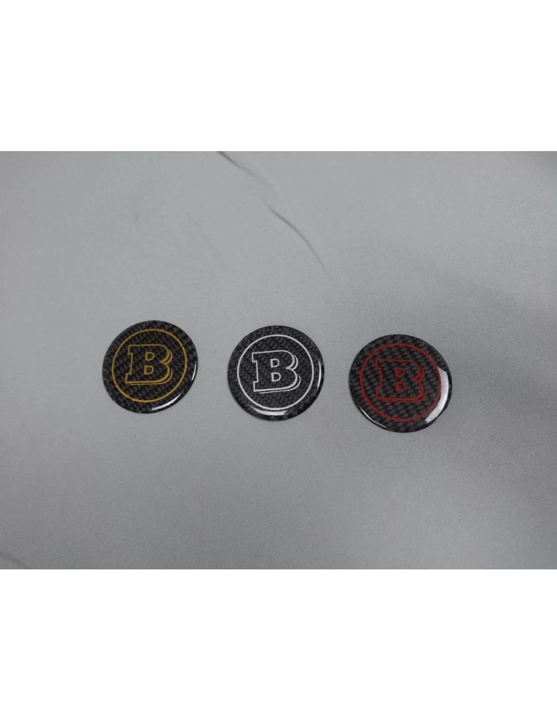  - Steering Wheels - Mercedes-Benz Stuur Carbon Cap Badge - 23 - Upgrade uw Mercedes-Benz met een gestroomlijnde carbon stuurwie