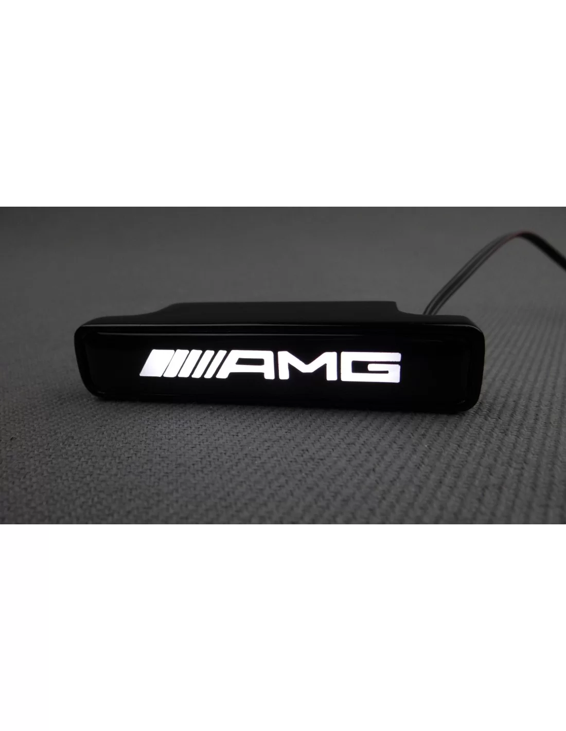  - logo & Emblems - AMG Style BLANCO Parrilla delantera Insignia Led Logo iluminado para Mercedes-Benz coches - 9 - Compre en Tu