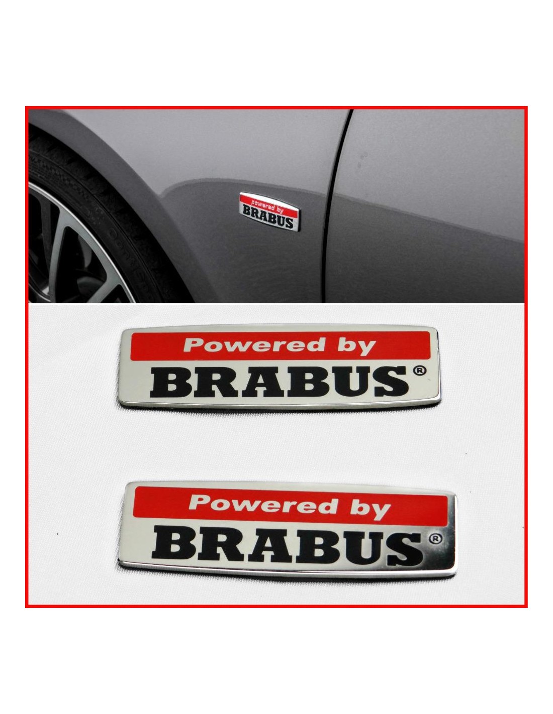  - logo & Emblems - Insignes métalliques de carrosserie Mercedes-Benz - 1 - Achetez les élégants badges métalliques de carrosser