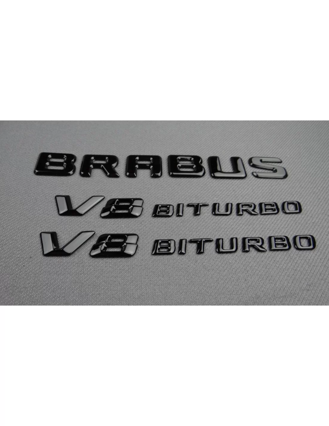  - logo & Emblems - Mercedes-Benz V8 Biturbo Logos Badges - 5 - Achetez les badges Mercedes-Benz V8 Biturbo Logos chez Tuneverse