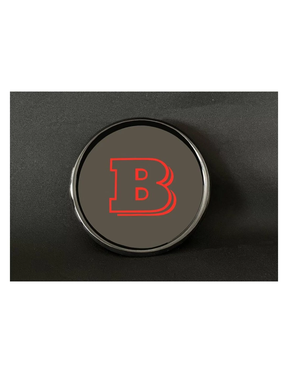  - Logos & Emblems - Plastic Brabus front grille badge for Mercedes-Benz G-Wagon C-Class W463a W464 - 3 - Buy the exclusive Plas