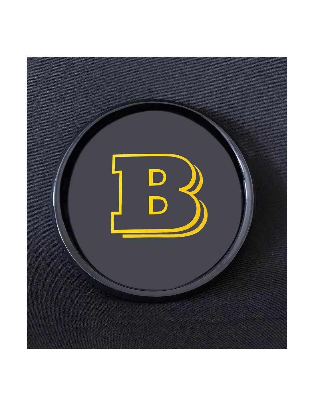  - Logos & Emblems - Plastic Brabus front grille badge for Mercedes-Benz G-Wagon C-Class W463a W464 - 4 - Buy the exclusive Plas