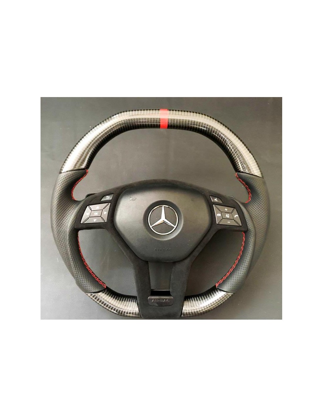 - Steering Wheels - メルセデスベンツ W204 W212 C E AMG W218 W207 W172 SLK SL ステアリングホイールカーボンレザー - 1 - Steering Wheels メルセデスベンツ W204 W212  - Steering Wheels - メルセデスベンツ W204 W212 C E AMG W218 W207 W172 SLK SL ステアリングホイールカーボンレザー - 1 - Steering Wheels メルセデスベンツ W204 W212