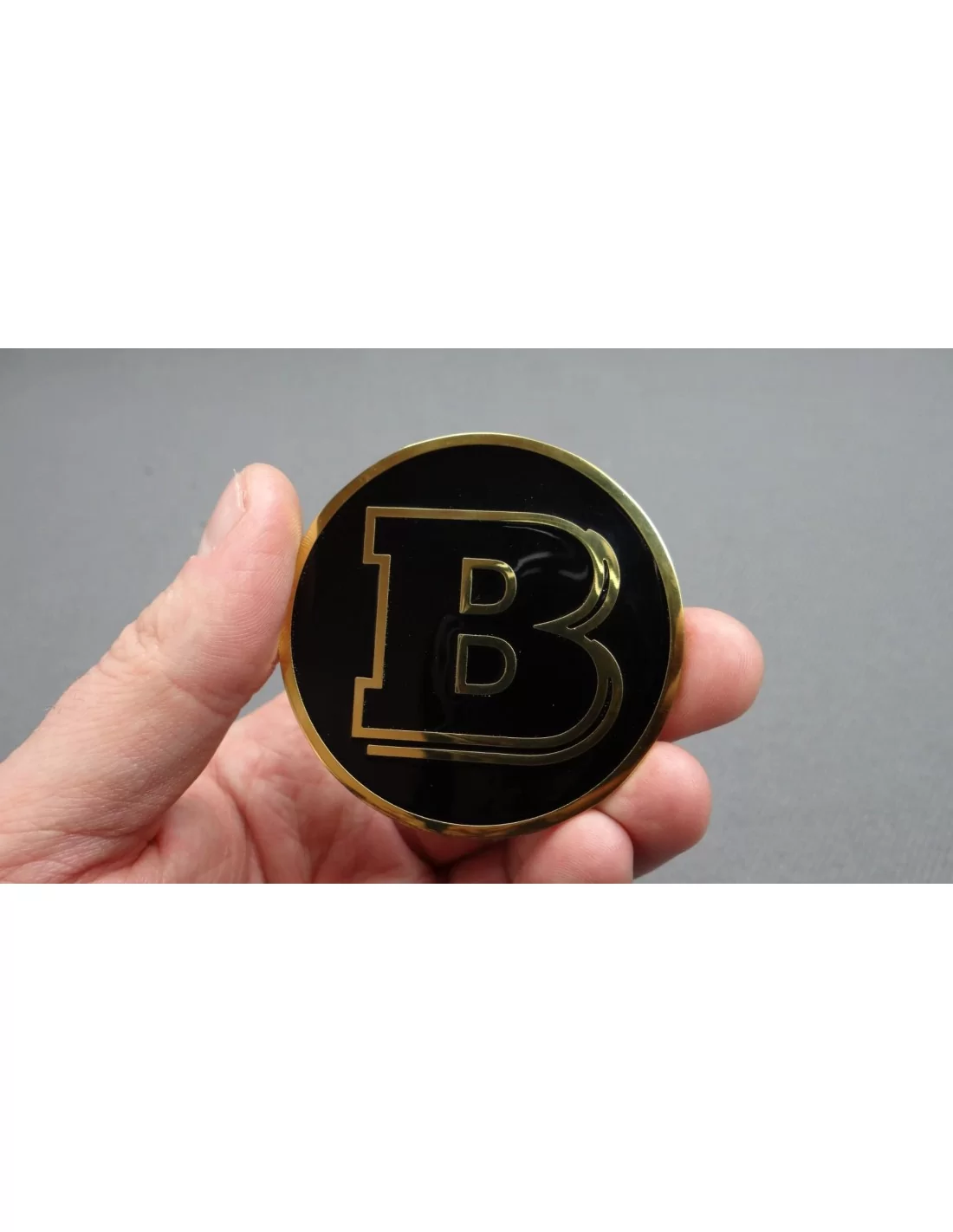  - Logos & Emblems - Mercedes-Benz W463 G-Class Capota do capot distintivo dourado 57mm - 13 - Melhore o seu Classe G com este e