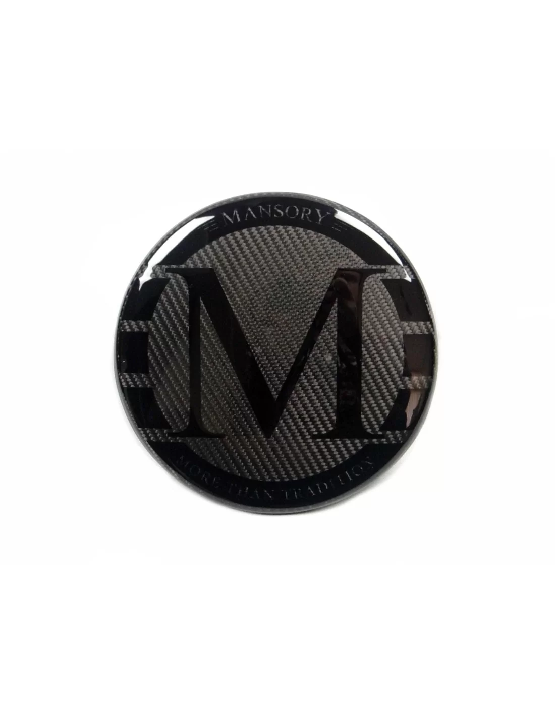  - Logos & Emblems - Mercedes-Benz Front Grille Carbon Cap Badge - 2 - Buy the sleek Mercedes-Benz Front Grille Carbon Cap Badge