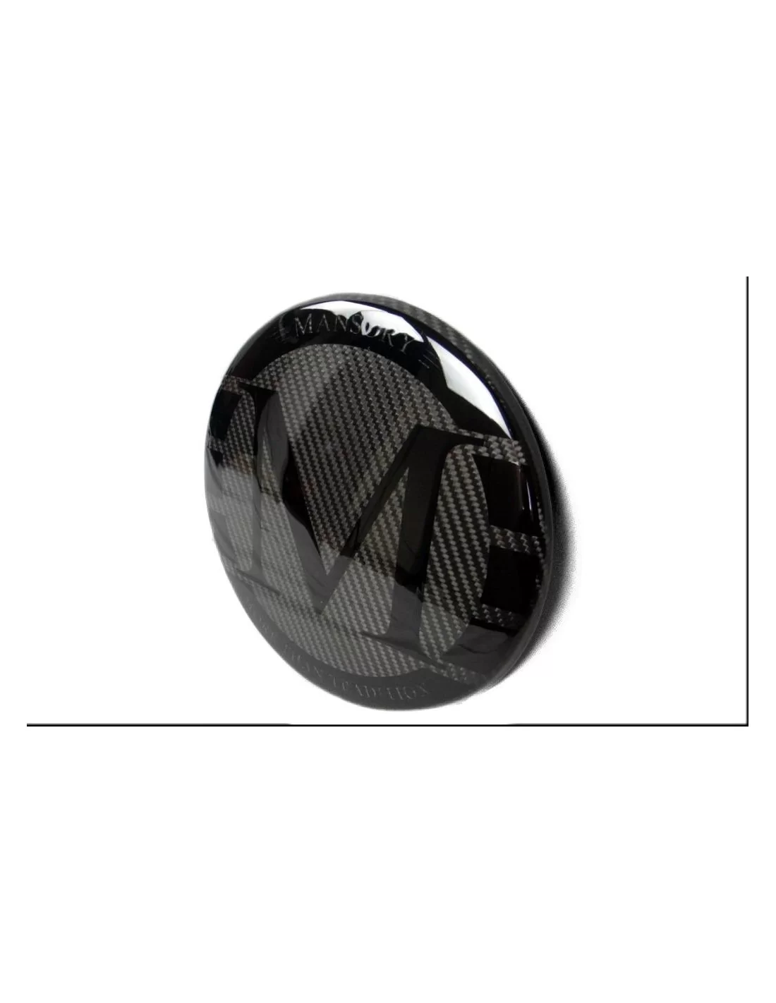  - Logos & Emblems - Mercedes-Benz Front Grille Carbon Cap Badge - 3 - Buy the sleek Mercedes-Benz Front Grille Carbon Cap Badge