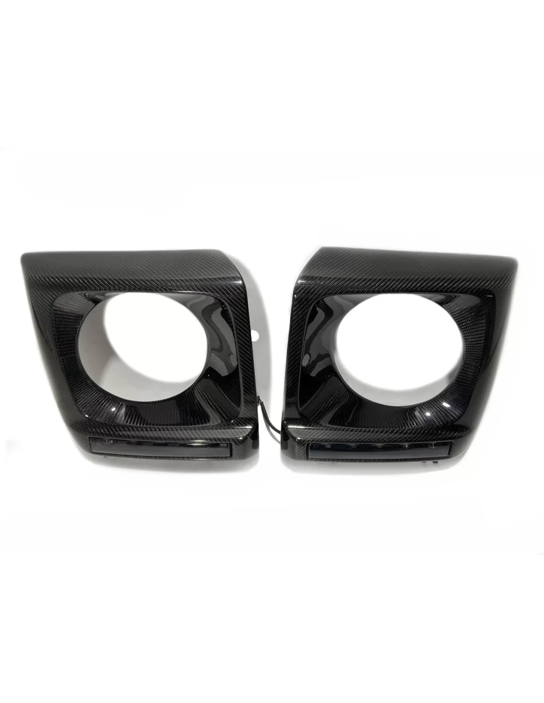 - Mercedes-Benz - Kolfiberkåpor för främre strålkastare med LED Set för Mercedes-Benz W463 G-Wagon - 6 - Uppgradera din Mercede  - Mercedes-Benz - Kolfiberkåpor för främre strålkastare med LED Set för Mercedes-Benz W463 G-Wagon - 6 - Uppgradera din Mercede