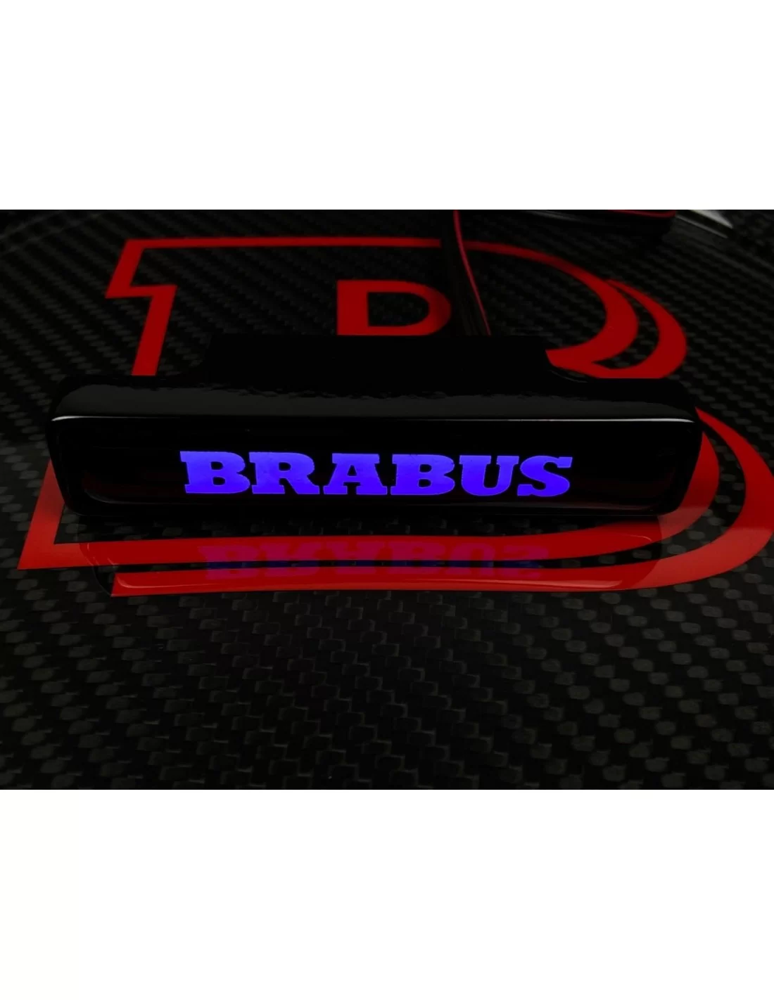 - Logos & Emblems - Brabus LED-grill röd märke emblem logotyp för Mercedes-Benz W463A W464 G-Class - 3 - Köp Brabus LED Grill R  - Logos & Emblems - Brabus LED-grill röd märke emblem logotyp för Mercedes-Benz W463A W464 G-Class - 3 - Köp Brabus LED Grill R
