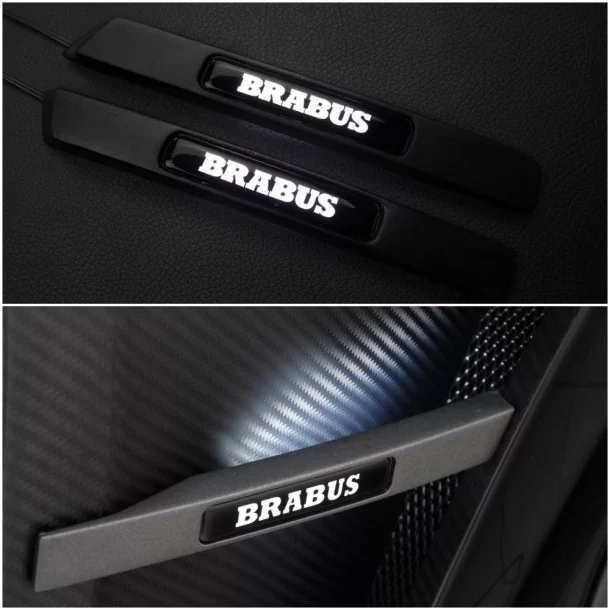  - Logos & Emblems - ガラス繊維ブラバス Widestar led 照明フェンダー側挿入メルセデス G クラス W463 - 1 - Logos & Emblems ガラス繊維ブラバス Widestar led 照明フェンダー側挿入メル