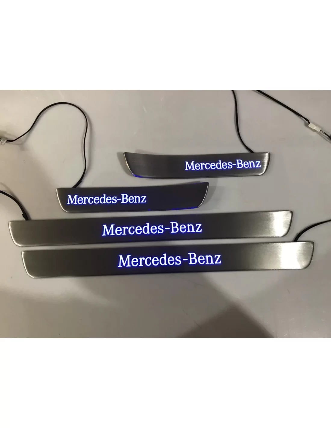 - Logos & Emblems - Mercedes-Benz LED Illuminated Door Sills Set - 5 - Upgrade your Mercedes-Benz with this stylish LED illumin  - Logos & Emblems - Mercedes-Benz LED Illuminated Door Sills Set - 5 - Upgrade your Mercedes-Benz with this stylish LED illumin