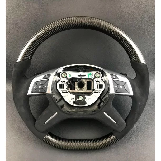  - Volant - Mercedes-Benz ML W166 GL GLS GLE G W463 W212 E Volant Carbone Alcantara - 1 - Achetez Mercedes-Benz ML W166 GL GLS G
