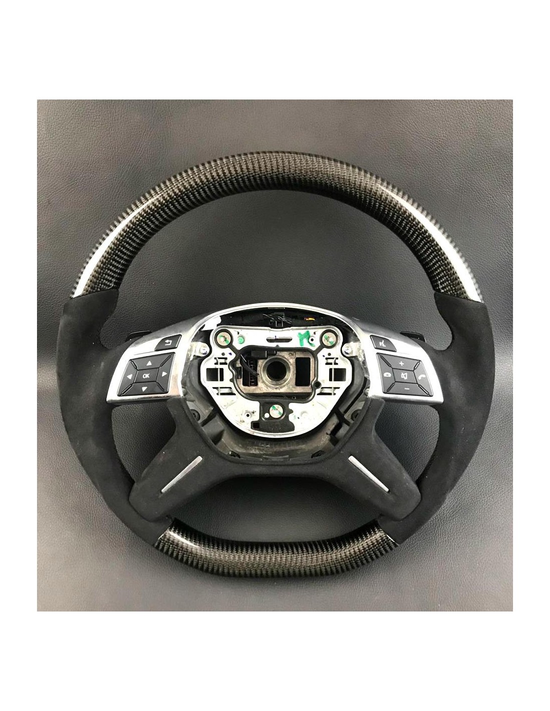 - Steering Wheels - Mercedes-Benz ML W166 GL GLS GLE G W463 W212 E Steering Wheel Carbon Alcantara - 1 - Buy Mercedes-Benz ML W  - Steering Wheels - Mercedes-Benz ML W166 GL GLS GLE G W463 W212 E Steering Wheel Carbon Alcantara - 1 - Buy Mercedes-Benz ML W
