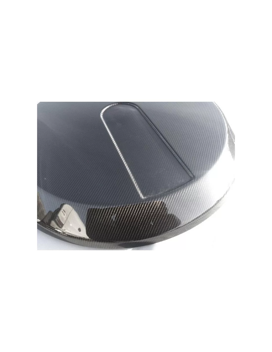  - Mercedes Benz - Enjoliveur de roue de secours arrière en fibre de carbone pour Mercedes-Benz W463A W464 Classe G - 2 - Découv