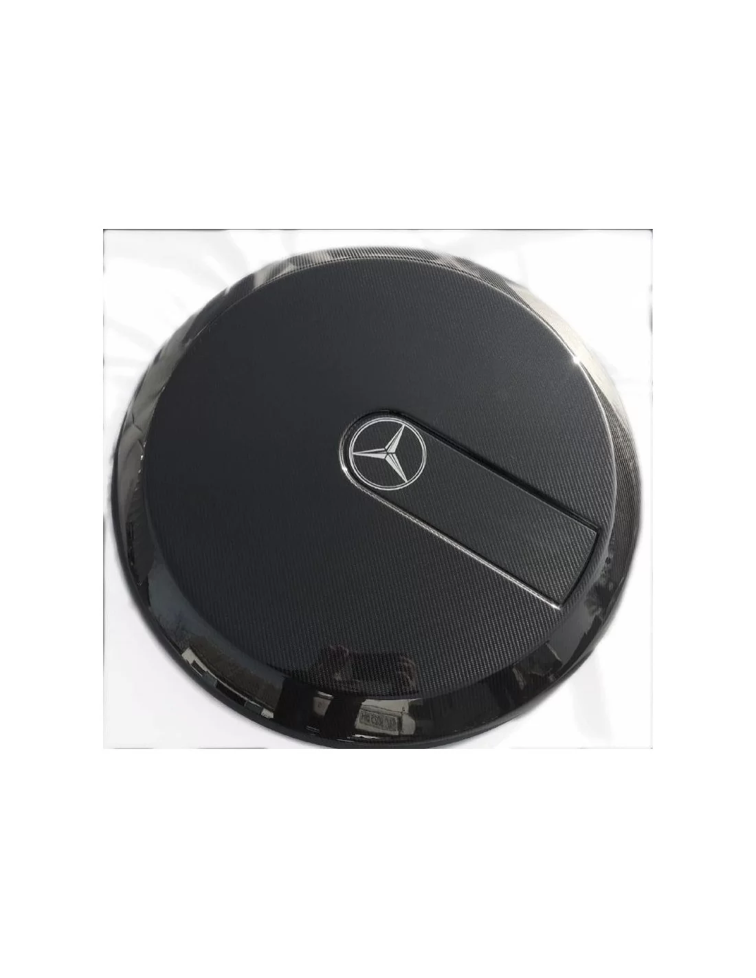  - Mercedes Benz - Enjoliveur de roue de secours arrière en fibre de carbone pour Mercedes-Benz W463A W464 Classe G - 3 - Découv