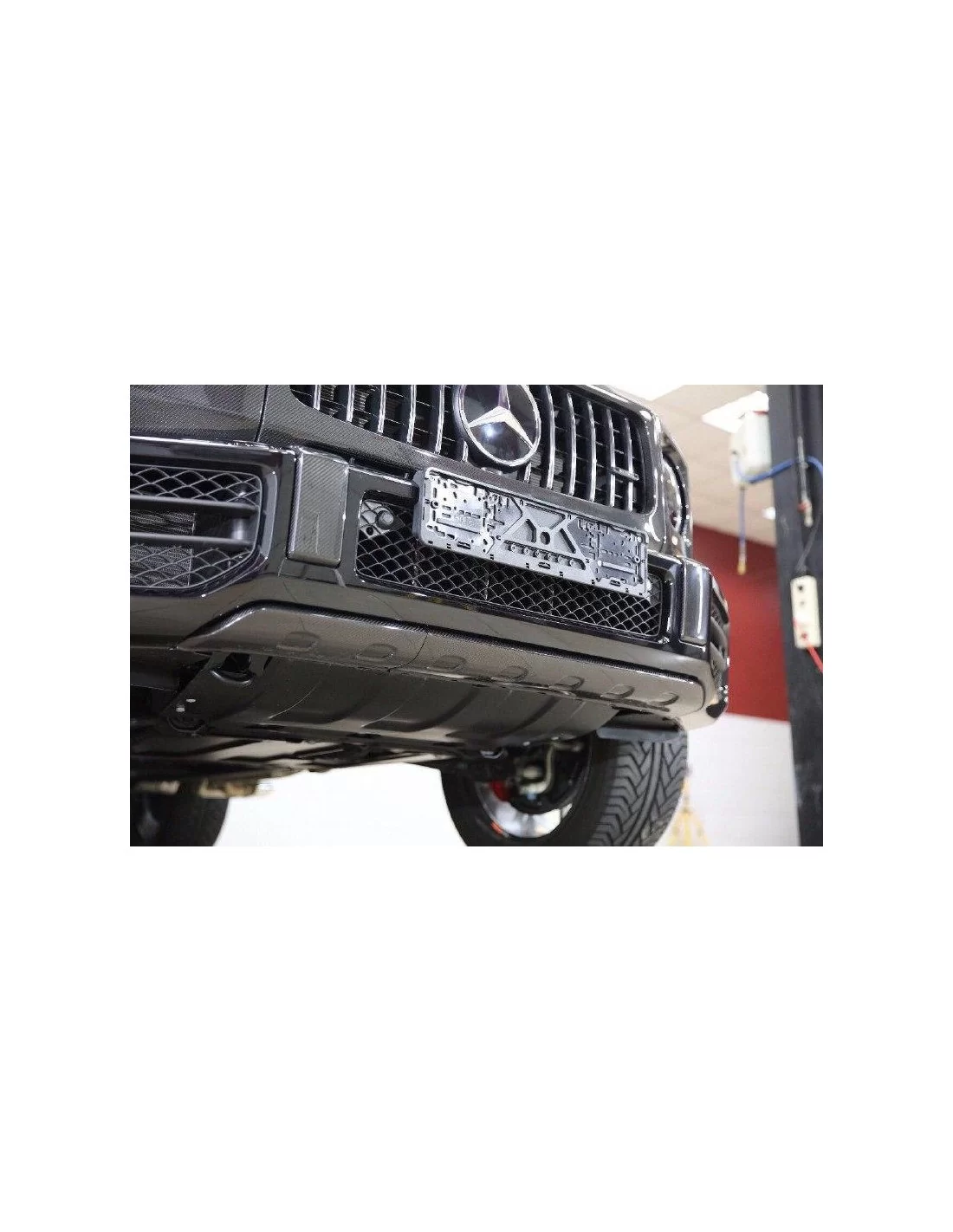  - Mercedes-Benz - 用于梅赛德斯-奔驰 G 级的 AMG 碳纤维前唇扰流板扩散器 w463a - 4 - 使用碳纤维车唇扰流板扩散器提升您的梅赛德斯-奔驰 G 级 W463A 的档次。提升空气动力学性能和风格。立即订购！✅❗️