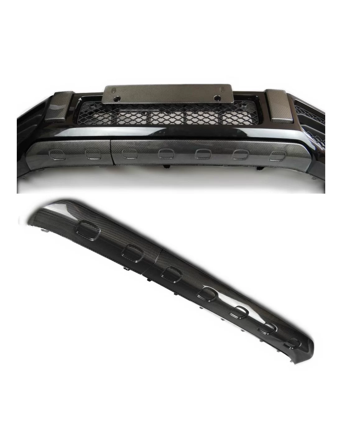  - Mercedes-Benz - 用于梅赛德斯-奔驰 G 级的 AMG 碳纤维前唇扰流板扩散器 w463a - 13 - 使用碳纤维车唇扰流板扩散器提升您的梅赛德斯-奔驰 G 级 W463A 的档次。提升空气动力学性能和风格。立即订购！✅❗️