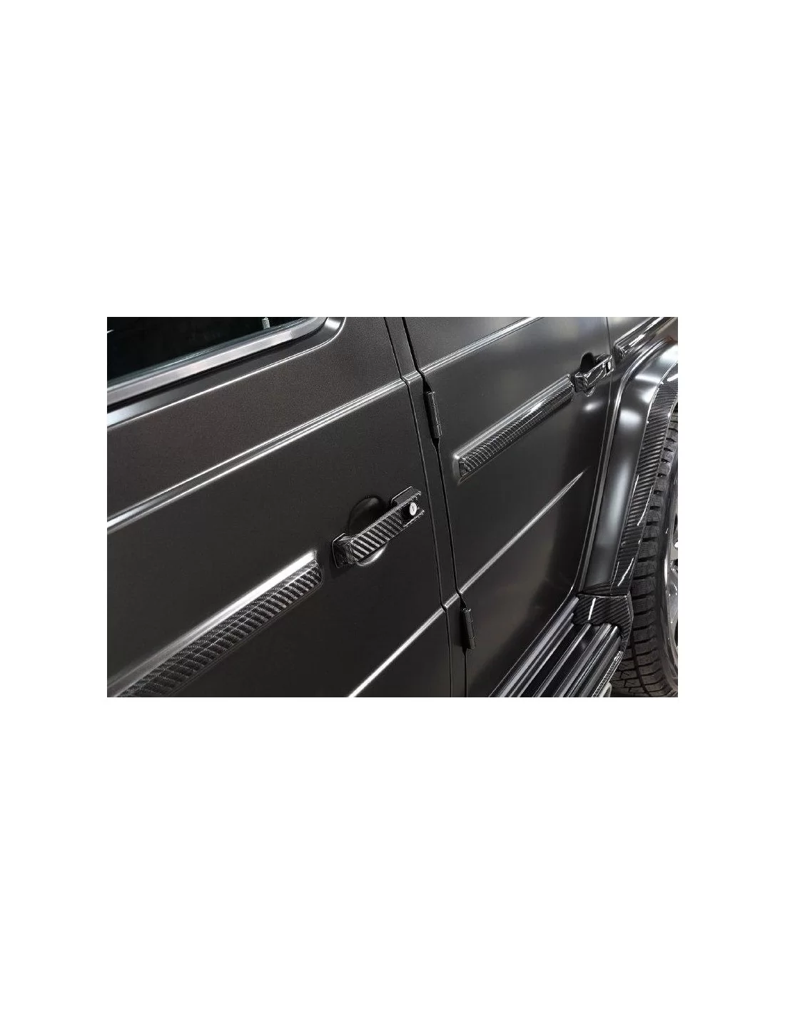 - Mercedes Benz - Listwy boczne z włókna węglowego do Mercedes-Benz G-Class G-Wagon W463A zestaw 10 szt. - 3 - Wzbogać swój Mer  - Mercedes Benz - Listwy boczne z włókna węglowego do Mercedes-Benz G-Class G-Wagon W463A zestaw 10 szt. - 3 - Wzbogać swój Mer