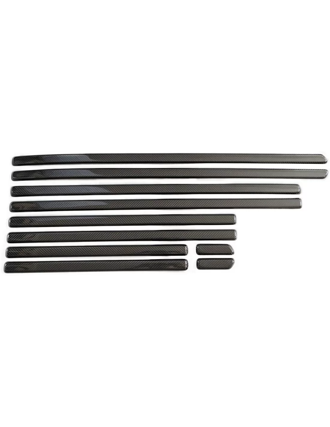 - Mercedes Benz - Moulures latérales en fibre de carbone pour Mercedes-Benz Classe G W463A set 10 pcs - 8 - Améliorez votre Mer  - Mercedes Benz - Moulures latérales en fibre de carbone pour Mercedes-Benz Classe G W463A set 10 pcs - 8 - Améliorez votre Mer