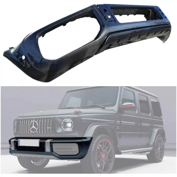  - Mercedes Benz - Pare-chocs avant AMG en fibre de carbone pour Mercedes-Benz Classe G W463A - 1 - Améliorez votre Mercedes-Ben