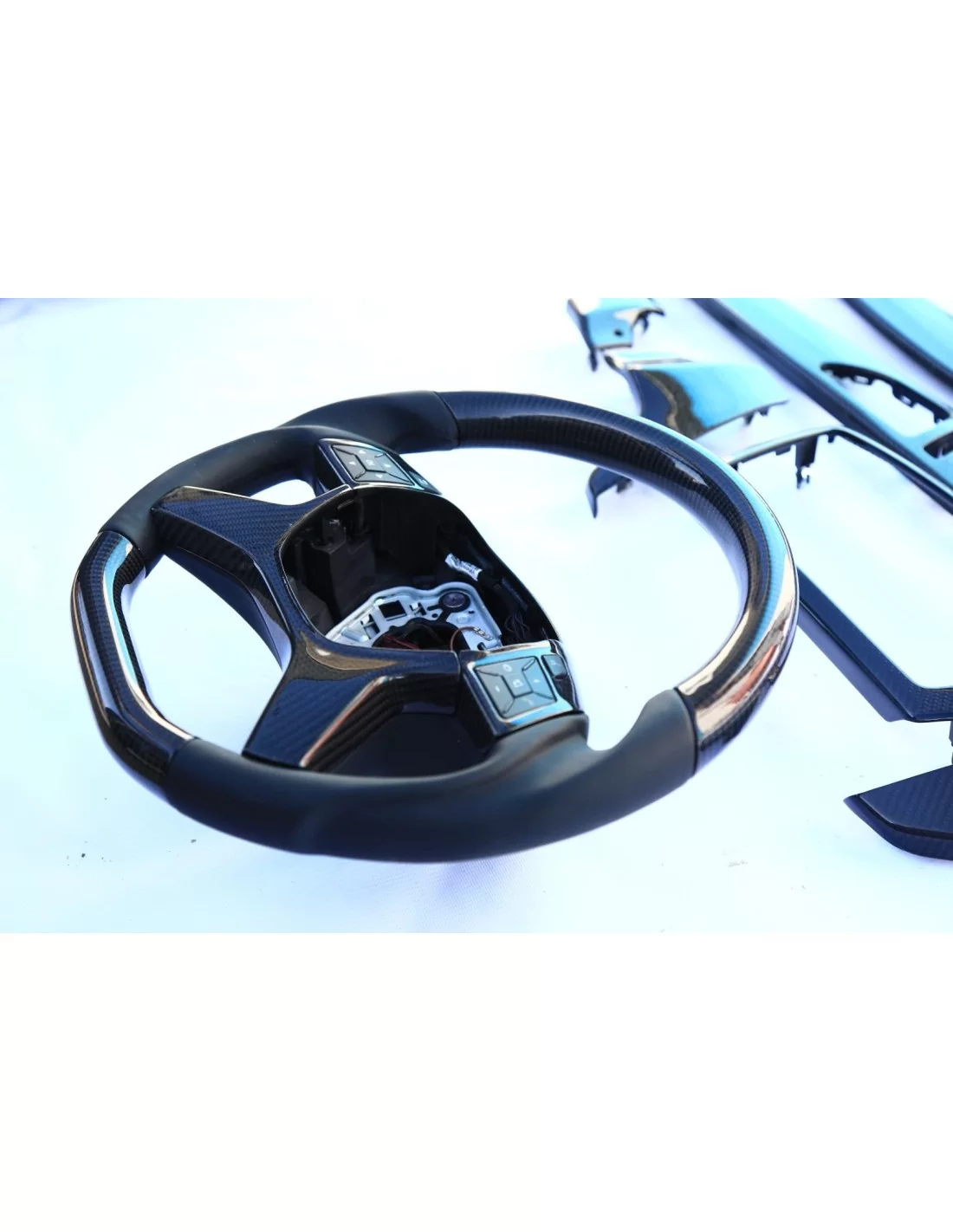 - Mercedes Benz - Revestimientos interiores de carbono Mercedes-Benz Clase ML W166 - 10 - ¡Comprar embellecedores interiores de  - Mercedes Benz - Revestimientos interiores de carbono Mercedes-Benz Clase ML W166 - 10 - ¡Comprar embellecedores interiores de