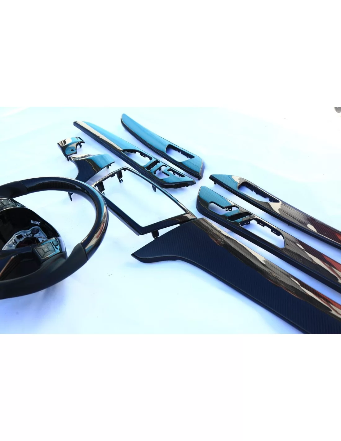 - Mercedes Benz - Revestimientos interiores de carbono Mercedes-Benz Clase ML W166 - 12 - ¡Comprar embellecedores interiores de  - Mercedes Benz - Revestimientos interiores de carbono Mercedes-Benz Clase ML W166 - 12 - ¡Comprar embellecedores interiores de