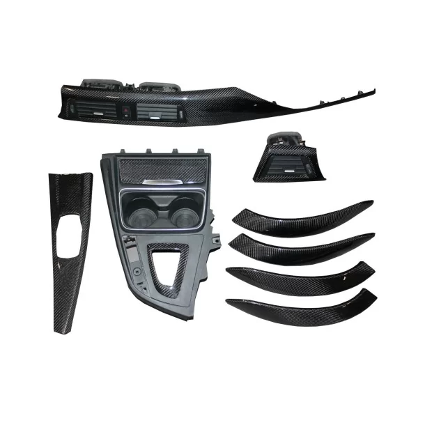  - BMW - BMW F30 Intérieur Carbone - 1 - Transformez l'intérieur de votre BMW F30 avec des garnitures en carbone élégantes, amél