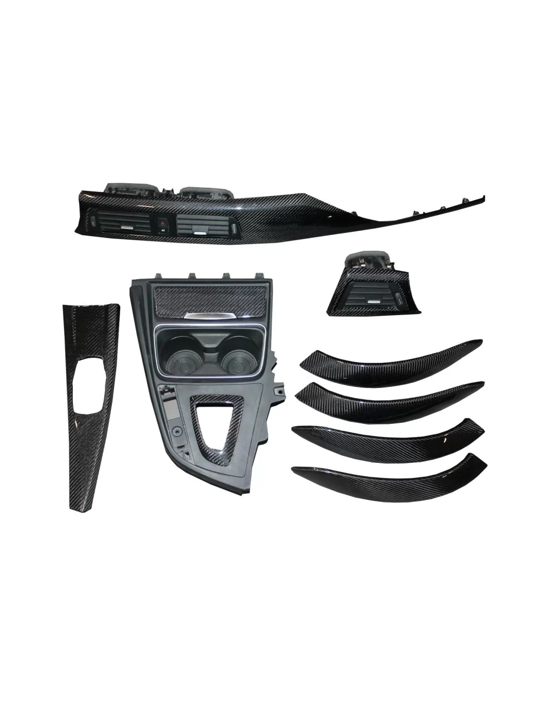  - BMW - BMW F30 Intérieur Carbone - 1 - Transformez l'intérieur de votre BMW F30 avec des garnitures en carbone élégantes, amél