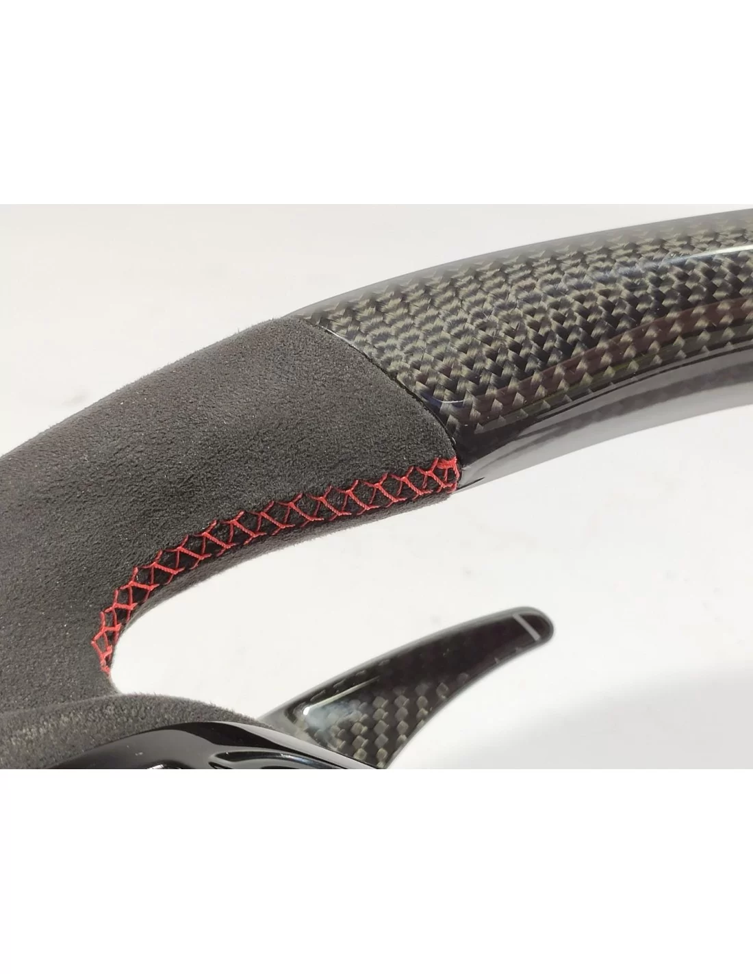  - Steering Wheels - Mercedes-Benz ML W166 GL GLS GLE W292 G W463 W212 E Stuur Carbon Alcantara - 7 - Mercedes-Benz ML W166 GL G
