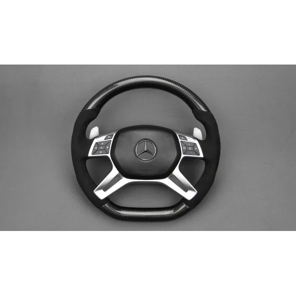  - Volante - Mercedes-Benz ML W166 GL GLS GLE G W463 W212 E Volante in carbonio Alcantara - 2 - Acquista Mercedes-Benz ML W166 G