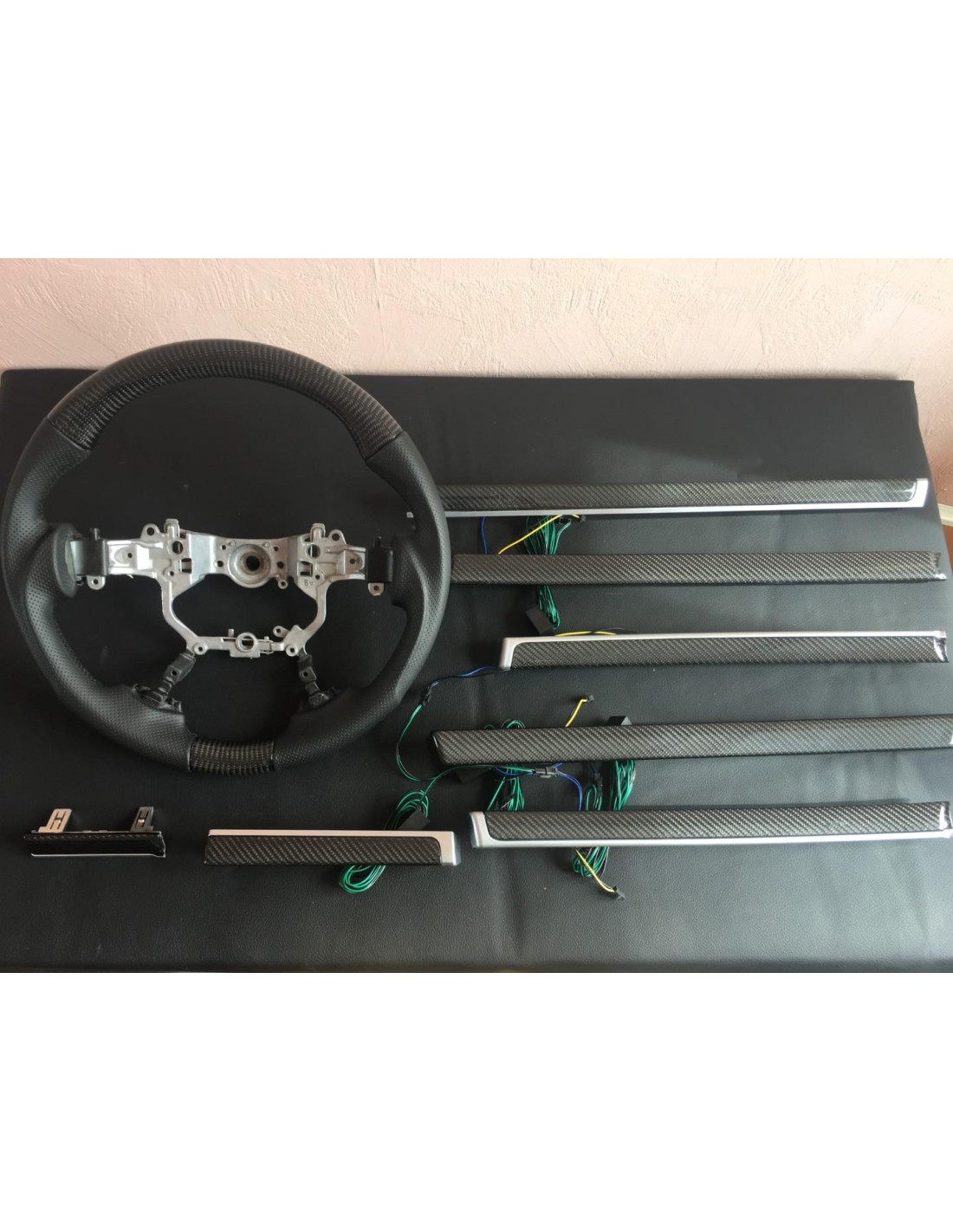  - Steering Wheels - Кермо Toyota Land Cruiser + карбонові деталі інтер'єру - 1 - Купуйте кермо Toyota Land Cruiser + карбонові 