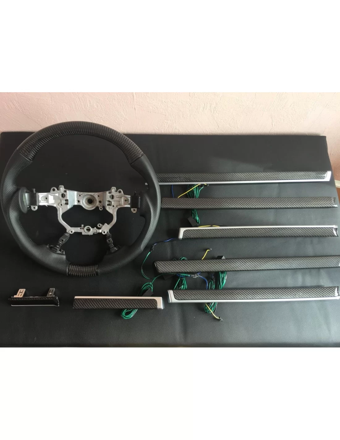 - Volant - Toyota Land Cruiser Volant + pièces d'intérieur en carbone - 1 - Achetez le volant de Toyota Land Cruiser et les piè - Volant - Toyota Land Cruiser Volant + pièces d'intérieur en carbone - 1 - Achetez le volant de Toyota Land Cruiser et les piè