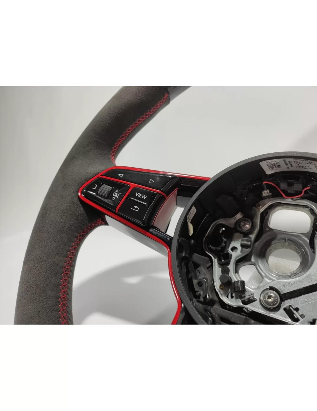  - Steering Wheels - Audi TT RS R8 Stuur Carbon Alcantara - 5 - Audi TT RS R8 Stuur Carbon Alcantara kopen bij Tuneverse! Verbet