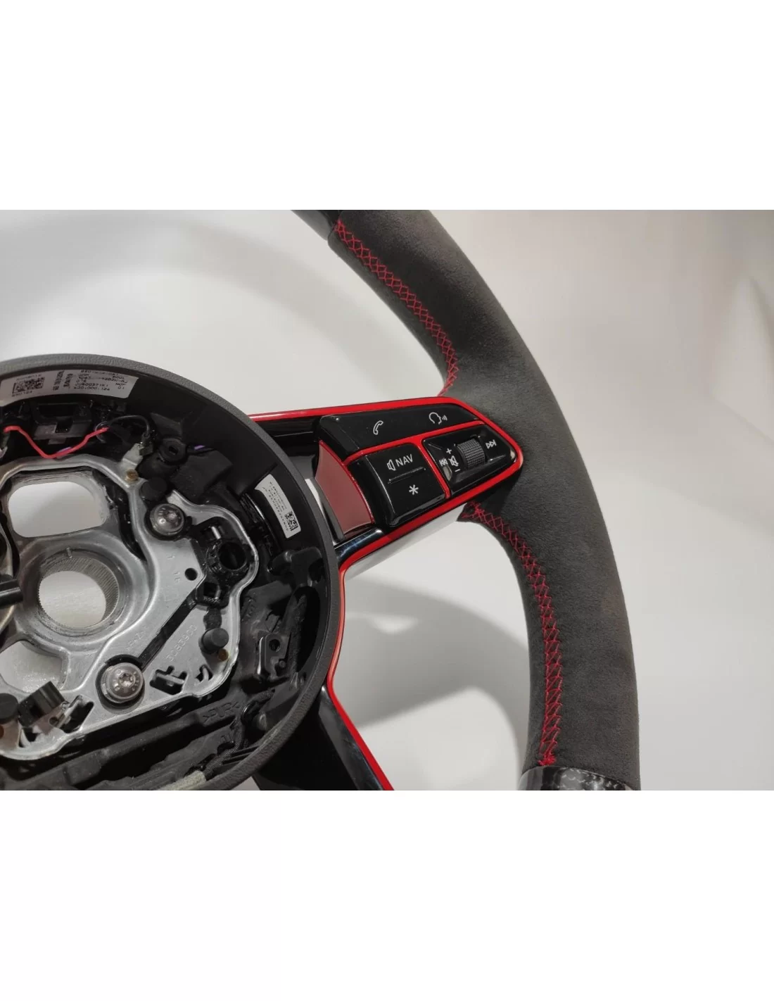  - Steering Wheels - Audi TT RS R8 Steering Wheel Carbon Alcantara - 7 - Buy Audi TT RS R8 Steering Wheel Carbon Alcantara from 