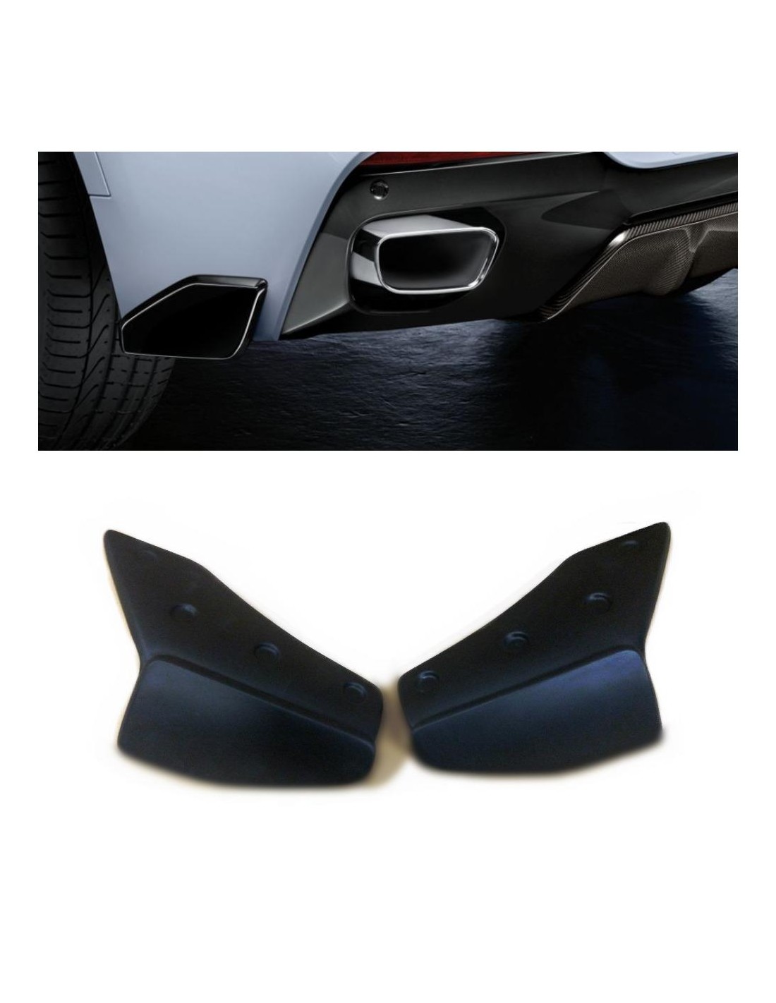  - BMW - BMW X5 F15 Sidofångare av glasfiber - 1 - Förvandla din BMW X5 F15 med dessa sidofångare i glasfiber, utformade för att