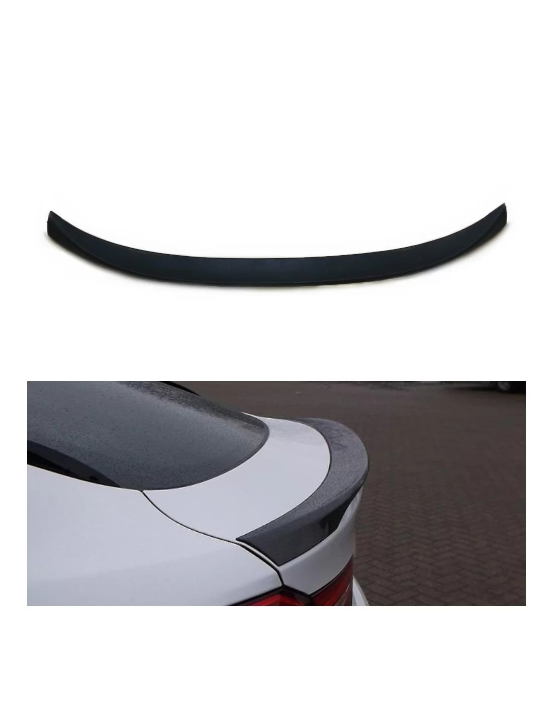  - BMW - BMW X6 F16 Becquet arrière en fibre de verre - 1 - Améliorez votre BMW X6 F16 avec cet aileron arrière en fibre de verr
