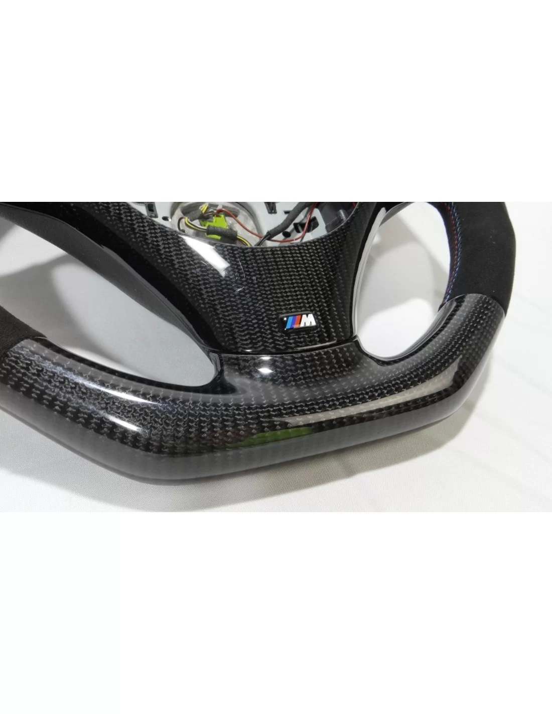 - Steering Wheels - BMW E90 E92 E93 E87 E82 E88 E81 M1 M3 Steering Wheel Carbon Alcantara - 4 - Tuneverse™ offers BMW E90 E92 E - Steering Wheels - BMW E90 E92 E93 E87 E82 E88 E81 M1 M3 Steering Wheel Carbon Alcantara - 4 - Tuneverse™ offers BMW E90 E92 E