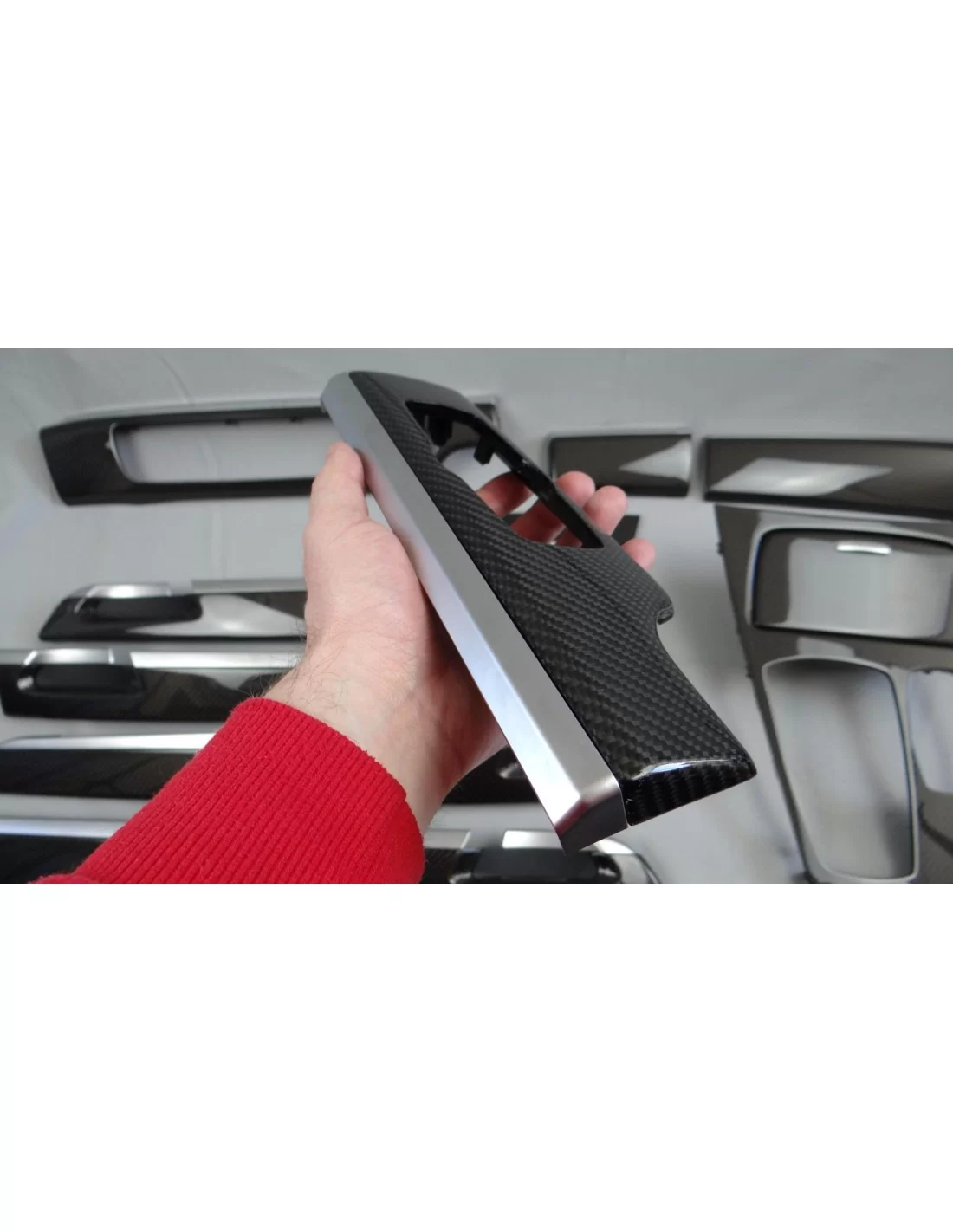 - BMW - BMW 7-series Interior Carbon Trims - 8 - Transform your BMW 7-Series with elegant interior carbon trims, enhancing styl - BMW - BMW 7-series Interior Carbon Trims - 8 - Transform your BMW 7-Series with elegant interior carbon trims, enhancing styl