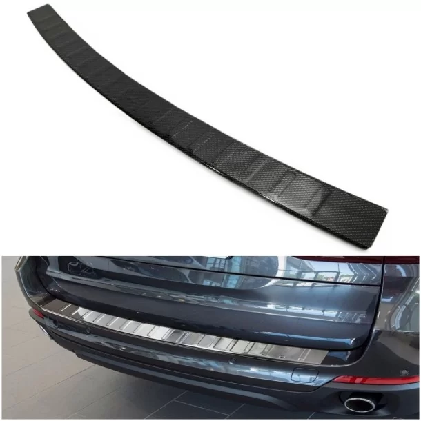  - BMW - BMW X5 F15 Paraurti posteriore Copertura superiore in carbonio - 1 - Aggiornate la vostra BMW X5 F15 con una copertura 