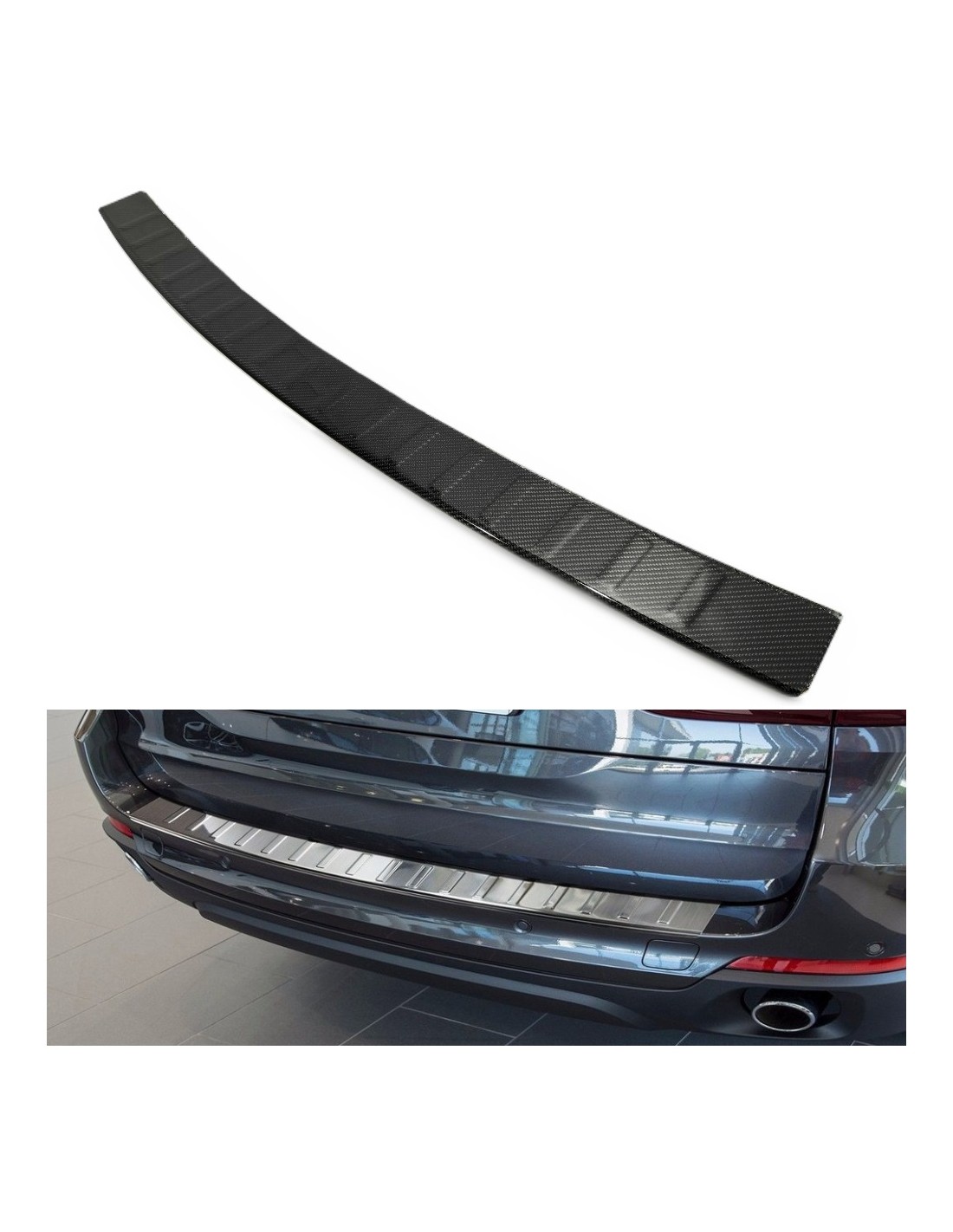  - BMW - BMW X5 F15 parachoques trasero de carbono cubierta superior - 1 - Actualice su BMW X5 F15 con una cubierta superior de 