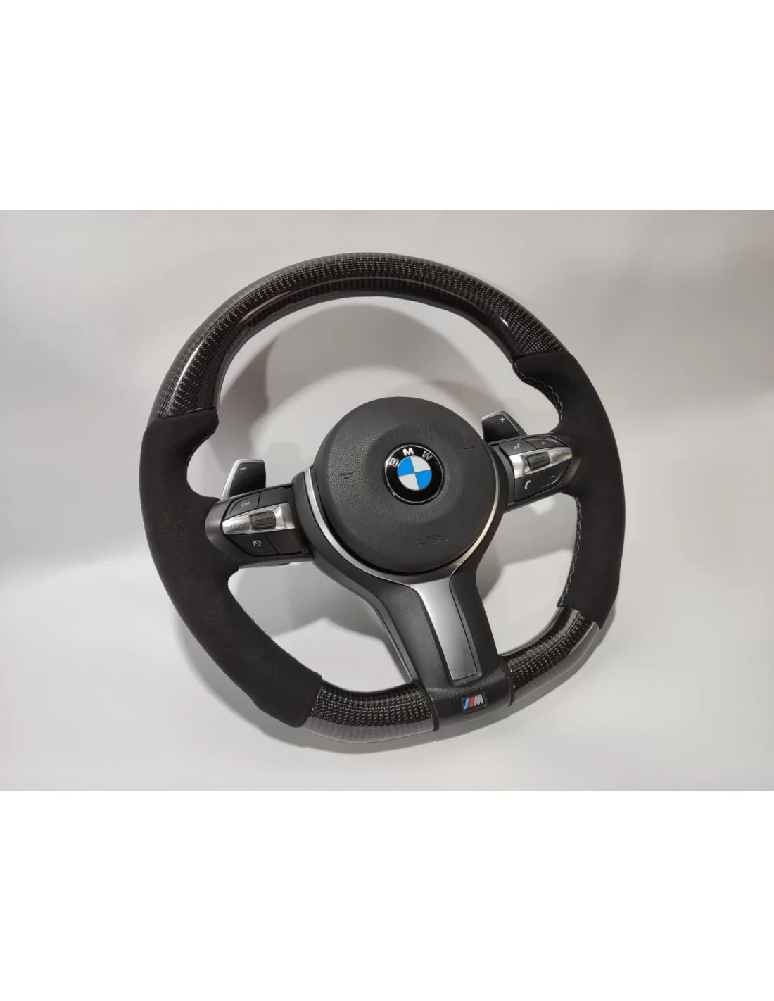 - Volant - BMW F30 F15 F16 Volant Carbone Alcantara - 2 - Achetez le volant BMW F30 F15 F16 en carbone Alcantara chez Tuneverse - Volant - BMW F30 F15 F16 Volant Carbone Alcantara - 2 - Achetez le volant BMW F30 F15 F16 en carbone Alcantara chez Tuneverse