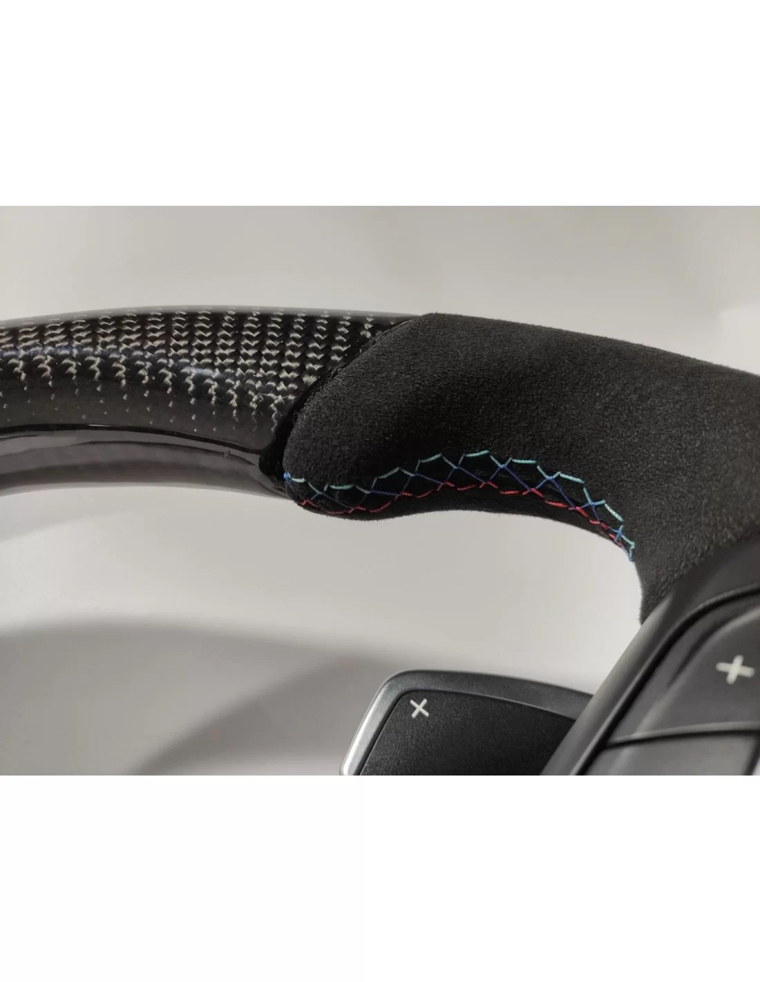  - Steering Wheels - BMW F30 F15 F16 ステアリング ホイール カーボン アルカンターラ - 6 - Steering Wheels BMW F30 F15 F16 ステアリング ホイール カーボン アルカンターラ