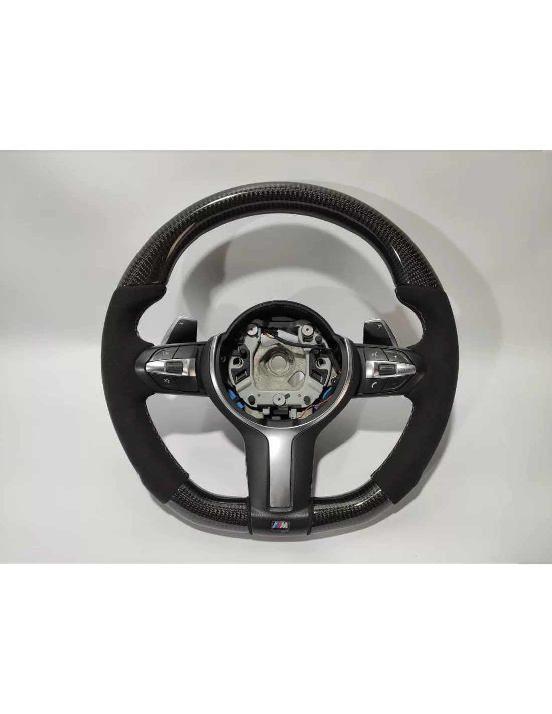  - Steering Wheels - BMW F30 F15 F16 ステアリング ホイール カーボン アルカンターラ - 8 - Steering Wheels BMW F30 F15 F16 ステアリング ホイール カーボン アルカンターラ