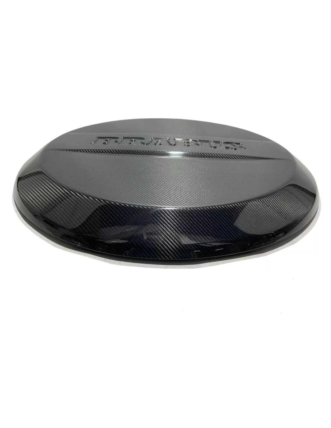  - Mercedes-Benz - Carbon fiber Brabus reservewielafdekplaat achter voor Mercedes-Benz W463 G-Klasse - 6 - Verfraai je Mercedes-