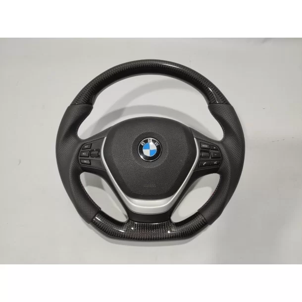 - Steering Wheels - BMW F20 F30 F34 F36 3-Series Steering Wheel Carbon Leather - 1 - Upgrade your BMW F20 F30 F34 F36 3-Series - Steering Wheels - BMW F20 F30 F34 F36 3-Series Steering Wheel Carbon Leather - 1 - Upgrade your BMW F20 F30 F34 F36 3-Series