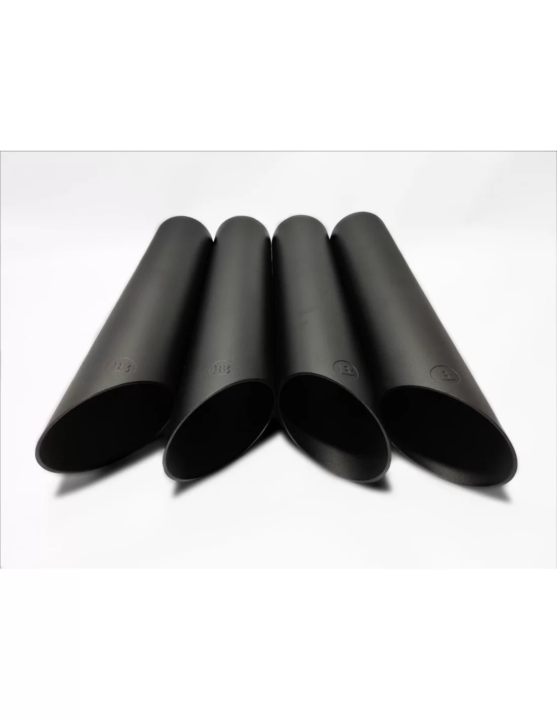  - Mercedes-Benz - 用于梅赛德斯-奔驰 W463 G 级轿车的 Brabus 不锈钢黑色排气管头 - 3 - 使用 Brabus 黑色不锈钢排气管尖升级您的梅赛德斯-奔驰 W463。时尚的设计提升了性能和外观！✨