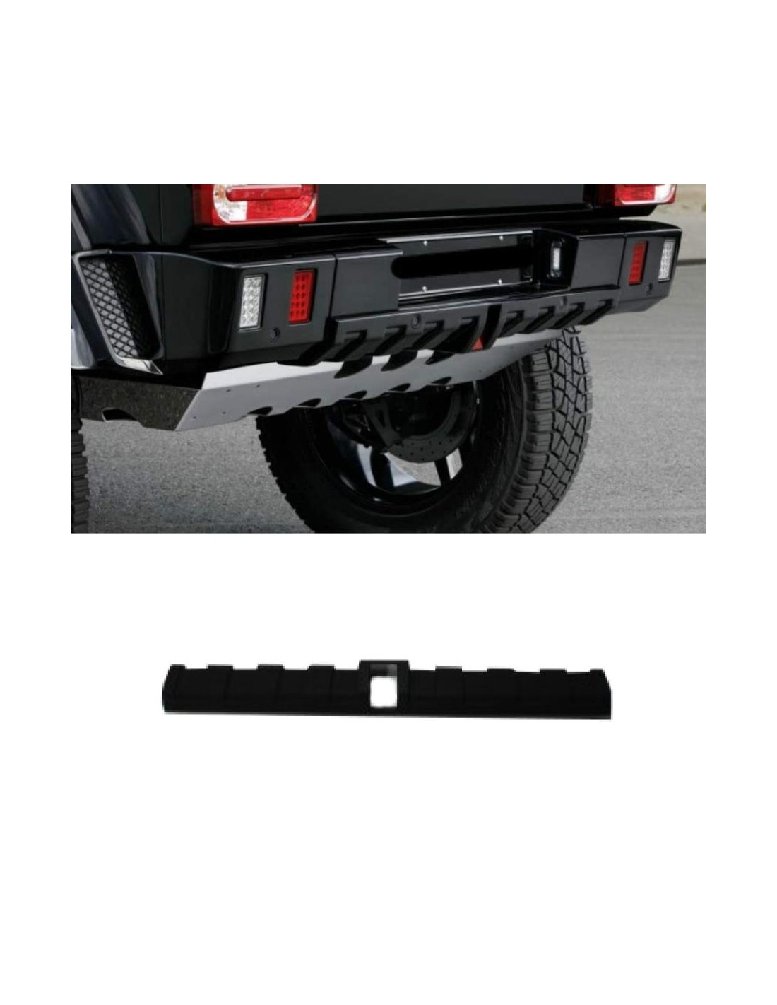 - Mercedes Benz - Diffuseur arrière Brabus en fibre de verre pour Mercedes-Benz W463 Classe G - 1 - Améliorez votre Mercedes-Be - Mercedes Benz - Diffuseur arrière Brabus en fibre de verre pour Mercedes-Benz W463 Classe G - 1 - Améliorez votre Mercedes-Be