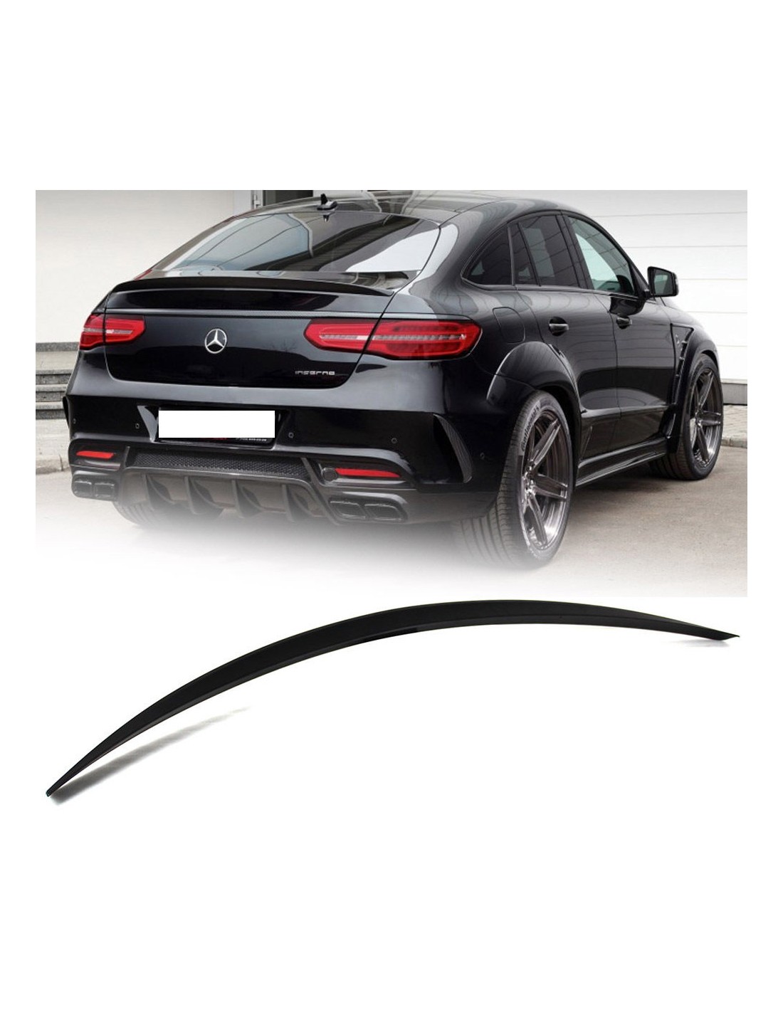 - Mercedes-Benz - Spoiler traseiro em fibra de vidro do Mercedes-Benz GLE W292 - 1 - Comprar spoiler traseiro de fibra de vidro  - Mercedes-Benz - Spoiler traseiro em fibra de vidro do Mercedes-Benz GLE W292 - 1 - Comprar spoiler traseiro de fibra de vidro