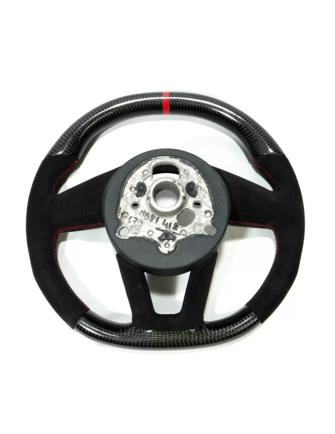  - Steering Wheels - Audi RS4 RS5 RS3 S3 S4 S5 A5 A4 Stuur Carbon Alcantara - 12 - Audi RS4 RS5 RS3 S3 S4 S5 A5 A4 Stuur Carbon 